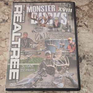 Realtree Monster Bucks Volume XVIII DVD - Black Case